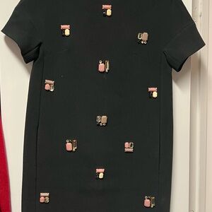 Kate Spade Black Dress with Embellishments